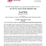 CMSA Active Matter Seminar