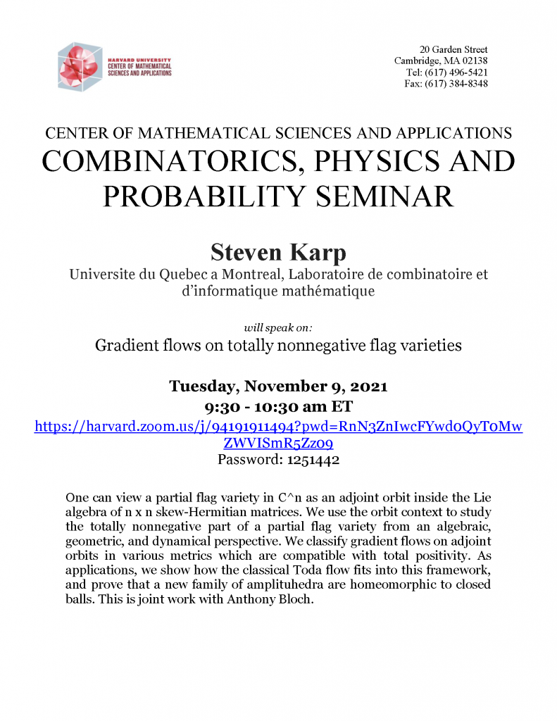 CMSA-Combinatorics-Physics-and-Probability-Seminar-11.09.21
