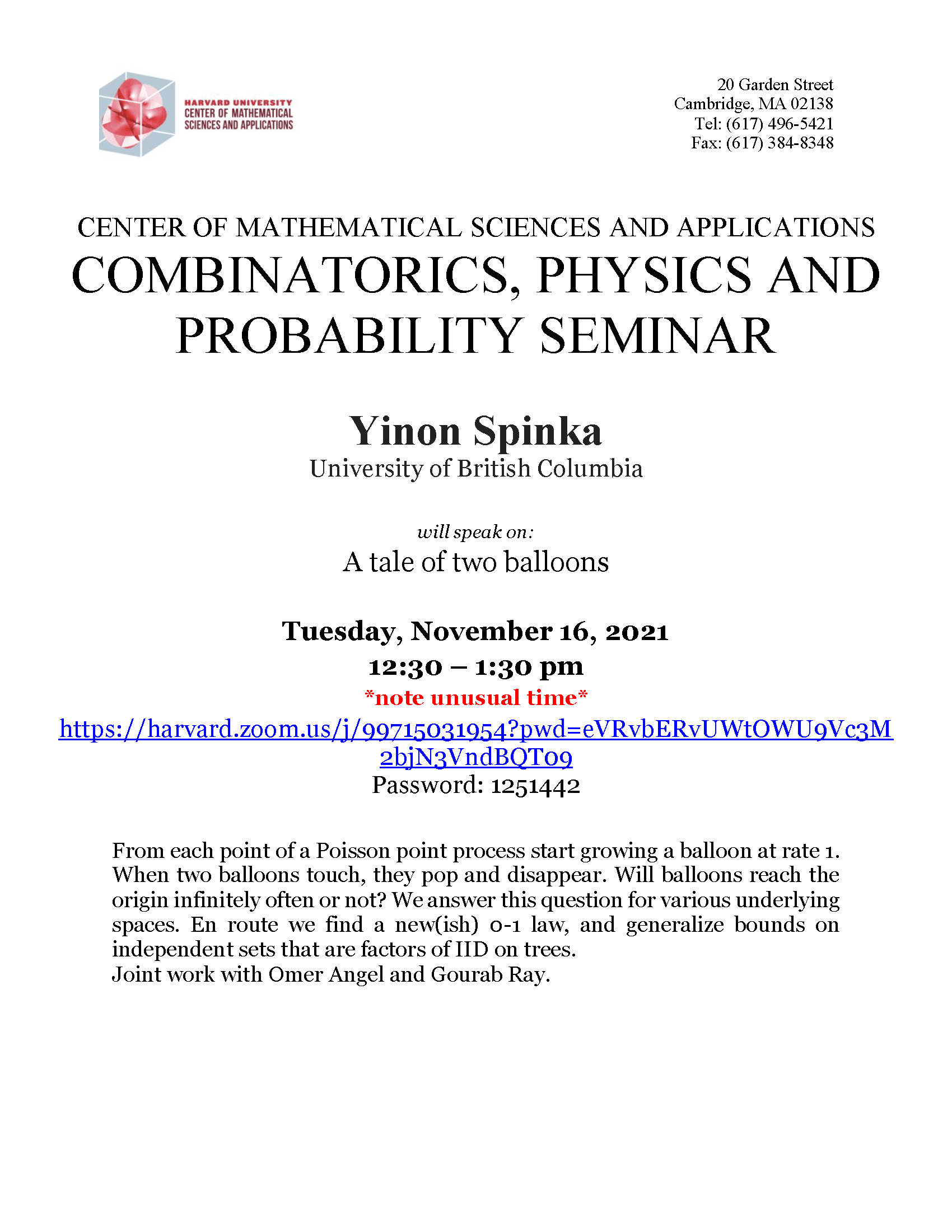 CMSA-Combinatorics-Physics-and-Probability-Seminar-11.16.21