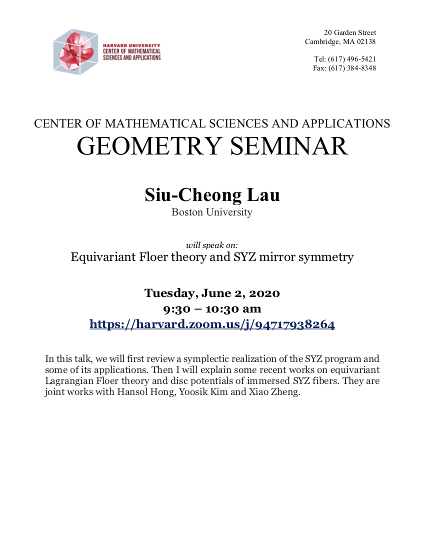CMSA-Geometry-Seminar-06.02.20