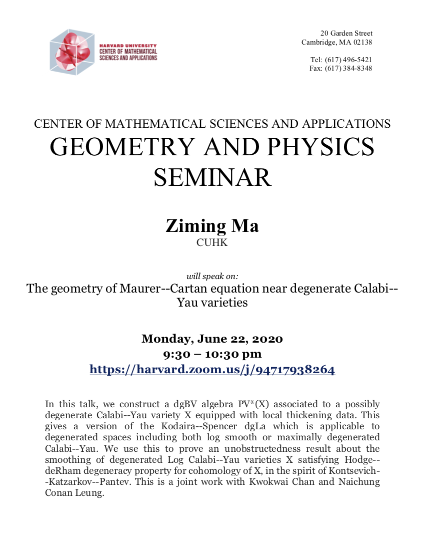 CMSA-Geometry-and-Physics-Seminar-06.22.20