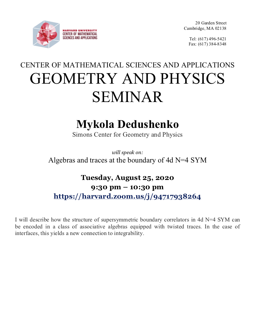 CMSA-Geometry-and-Physics-Seminar-08.25.20-1