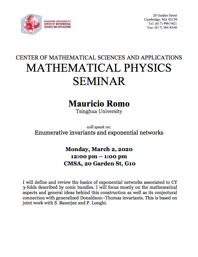 CMSA-Mathematical-Physics-03.02.20