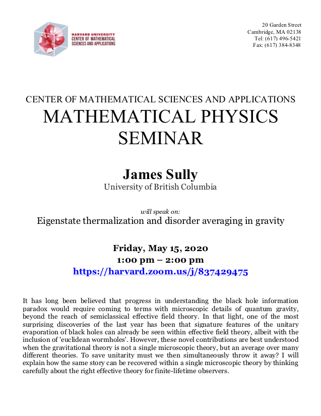 CMSA-Mathematical-Physics-05.15.20