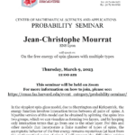 CMSA Probability Seminar 03.09.23