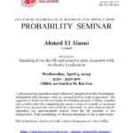 CMSA Probability Seminar 04.05.23