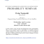 CMSA Probability Seminar 04.19.23