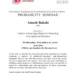 CMSA Probability Seminar 11.16.22