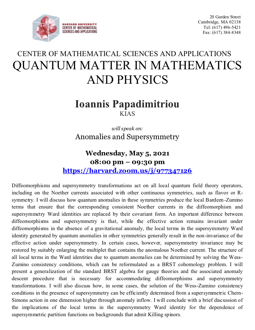 CMSA-Quantum-Matter-in-Mathematics-and-Physics-05.05.21