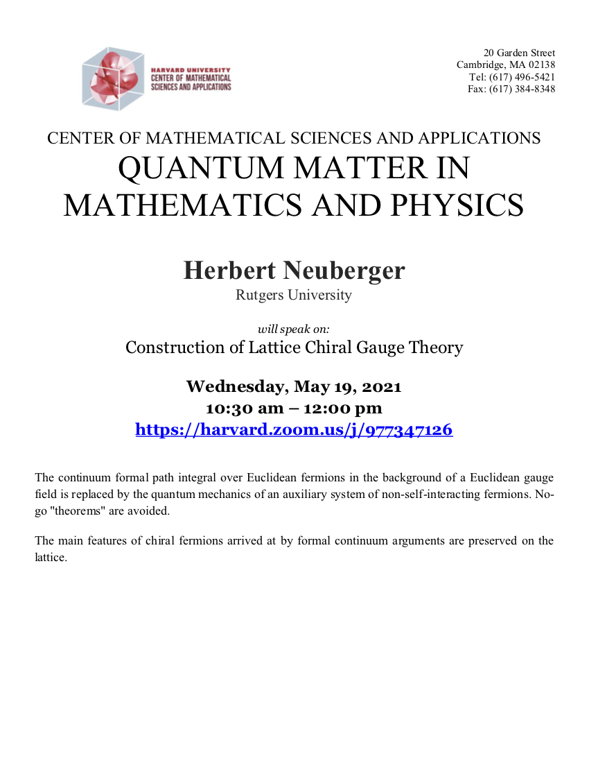 CMSA-Quantum-Matter-in-Mathematics-and-Physics-05.19.21