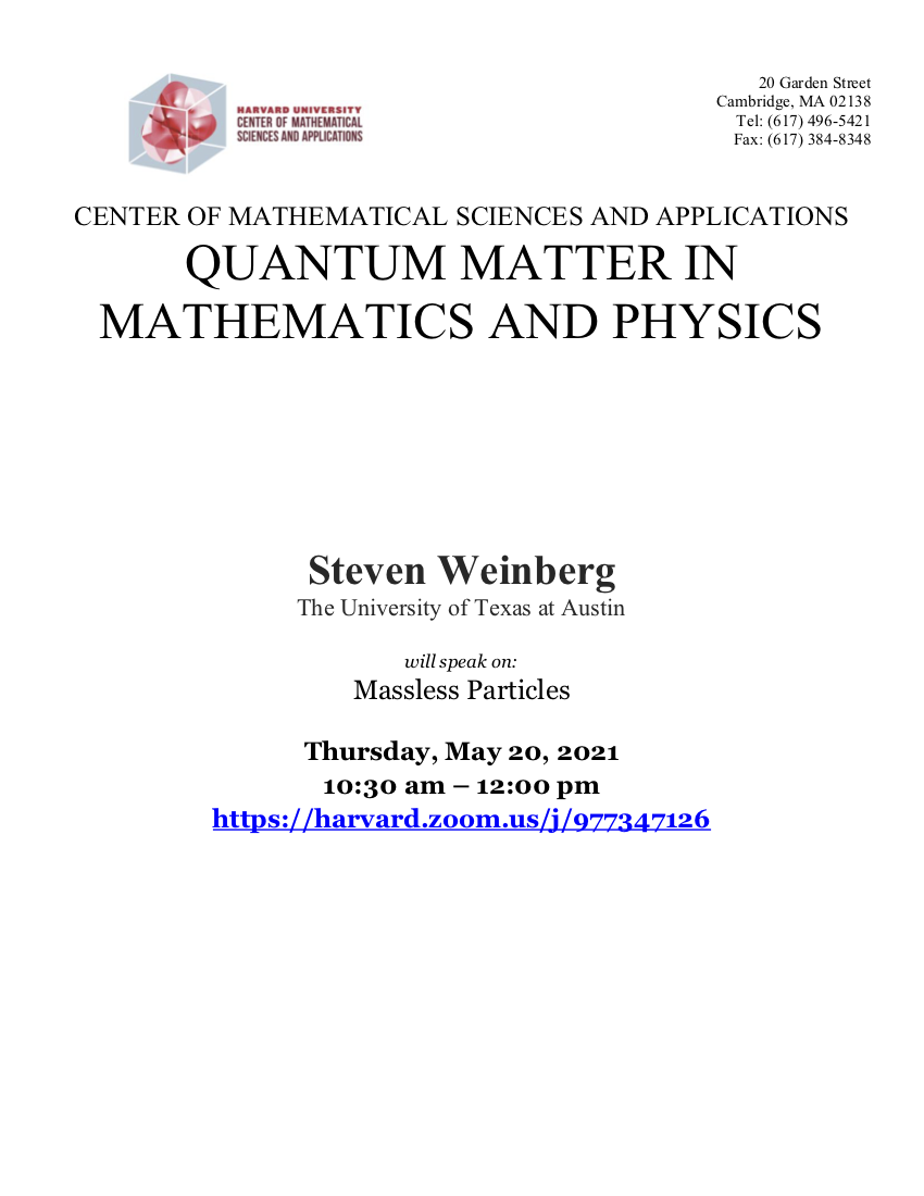 CMSA-Quantum-Matter-in-Mathematics-and-Physics-05.20.21