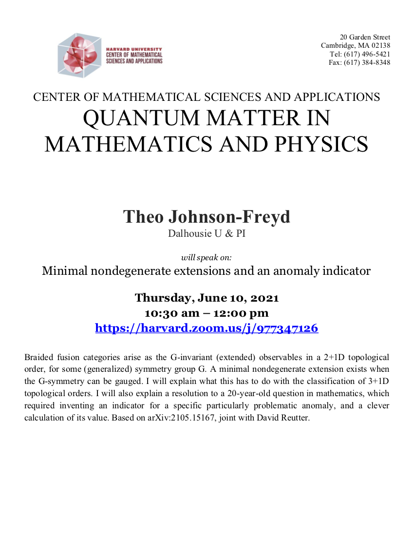 CMSA-Quantum-Matter-in-Mathematics-and-Physics-06.10.21