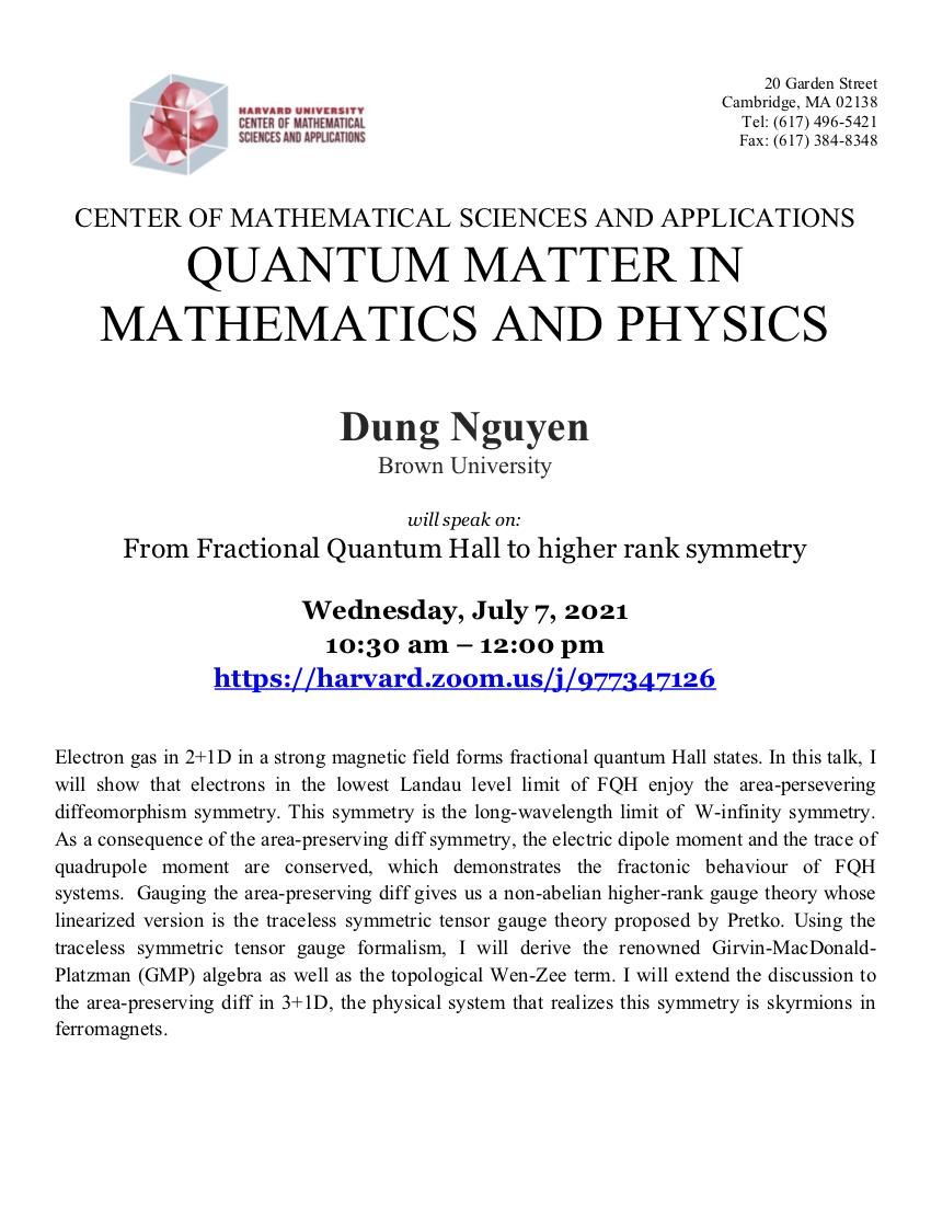 CMSA-Quantum-Matter-in-Mathematics-and-Physics-07.07.21