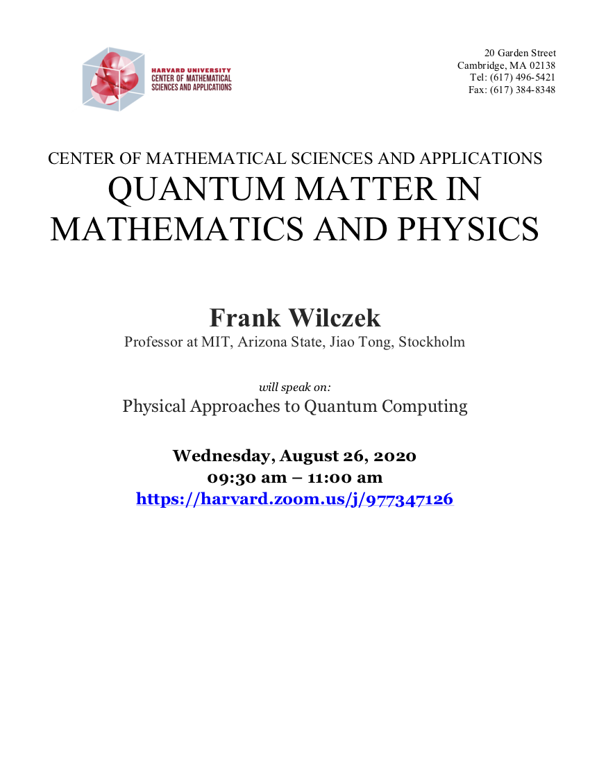 CMSA-Quantum-Matter-in-Mathematics-and-Physics-08.26.20