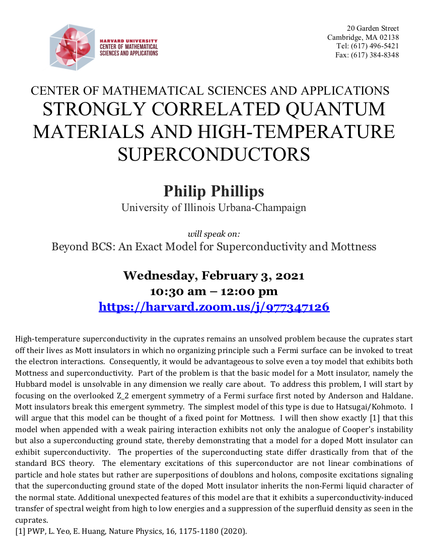 CMSA-Strongly-Correlated-Quantum-Materials-and-High-Temperature-Superconductors-02.03.21