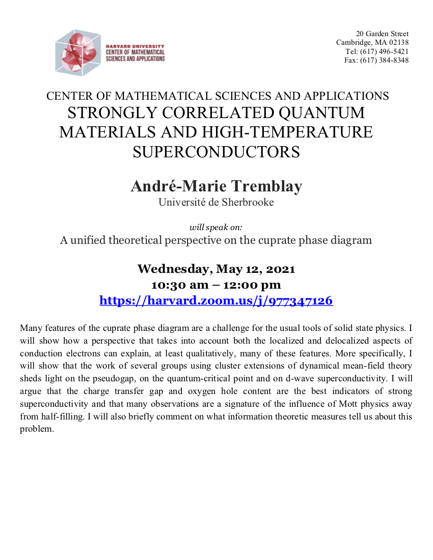 CMSA-Strongly-Correlated-Quantum-Materials-and-High-Temperature-Superconductors-05.12.21
