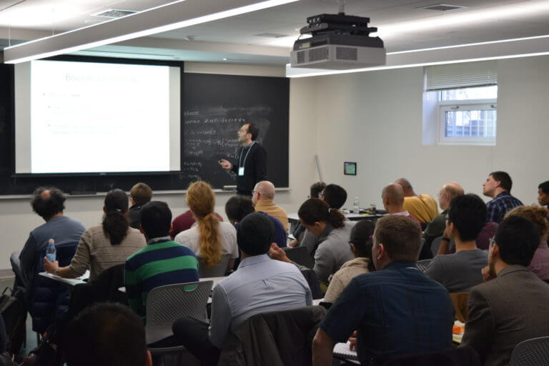 Photos from the Workshop on Coding and Information Theory
