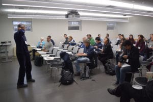 Photo from the Workshop on Dynamics, Randomness, and Control in Molecular and Cellular Networks
