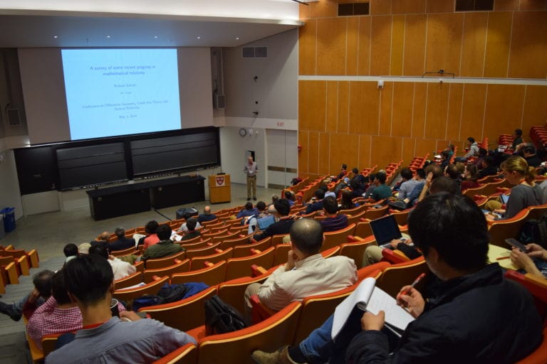 Photo from the Conference on Differential Geometry, Calabi-Yau theory and General Relativity