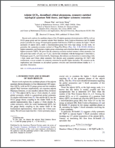 More publications by Juven Wang in Mathematical Physics and Physical Review D