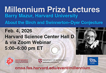 Image for the Tweet beginning: Feb 4, 2026: Millennium Prize